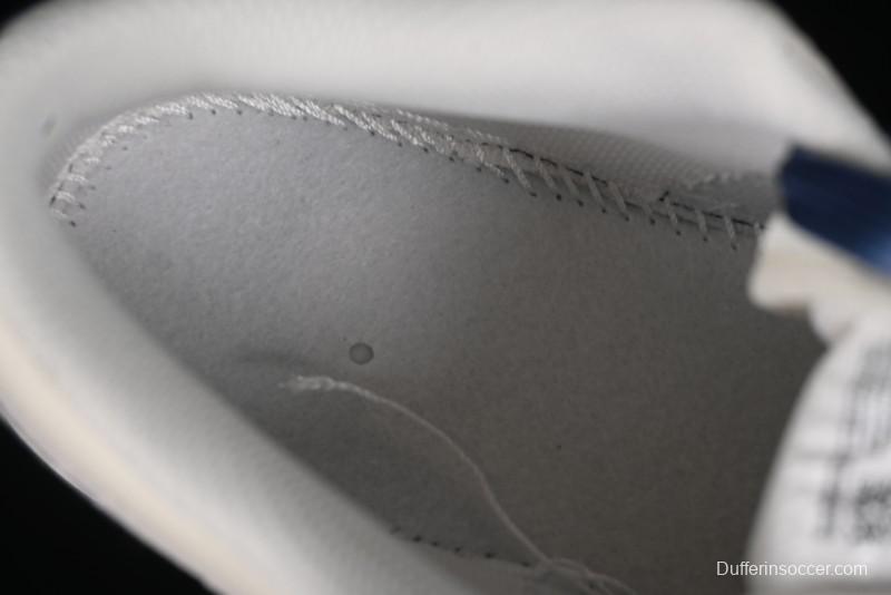 Nike Air Jordan 1 Low Supreme Collaboration - Deep Blue Two-Tone Sole Retro Basketball Shoes - SJ9950-020