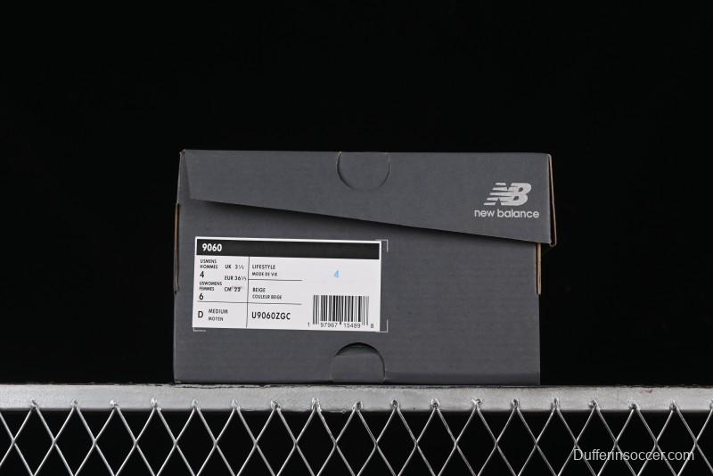 Joe Freshgoods New Balance NB9060 Collaborative Retro Casual Running Sneakers with ABZORB Cushioning - U9060ZGC