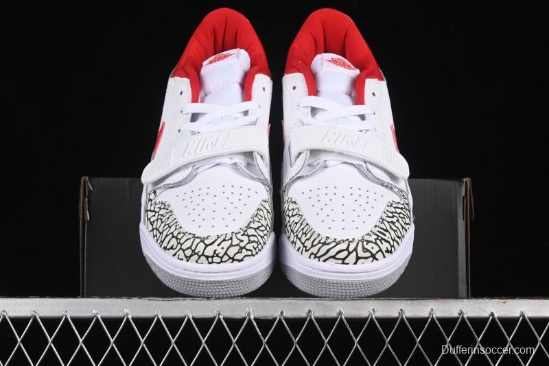 Nike Air Jordan Legacy 312 Low Sneakers with Velcro Strap and Triple Design - FQ7827-106