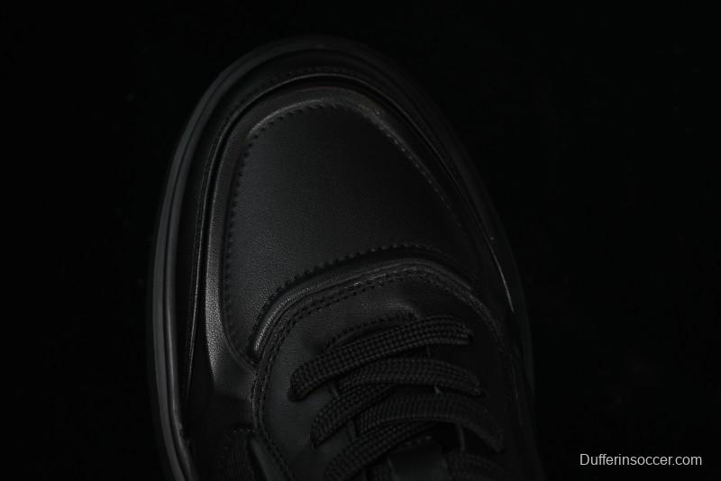 Ecco Street ACE Series Autumn New Retro Fashion Genuine Leather Platform Casual Sneakers - 63336101001