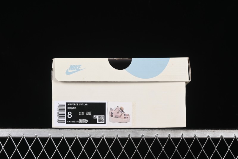 Nike Air Force 1 '07 Low Farting Bear Casual Sneakers - CW2289-230