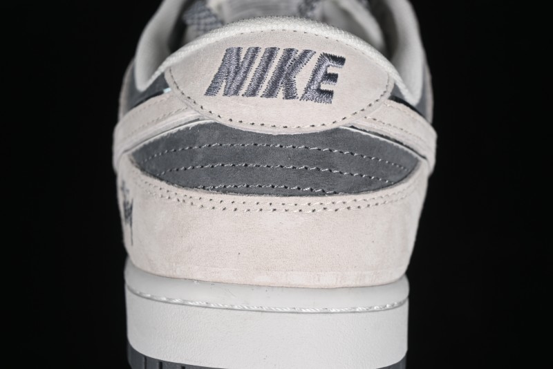 Nike SB Dunk Low Stussy Anniversary Edition Premium Custom Low-Top Casual Sneakers - XX2025-578