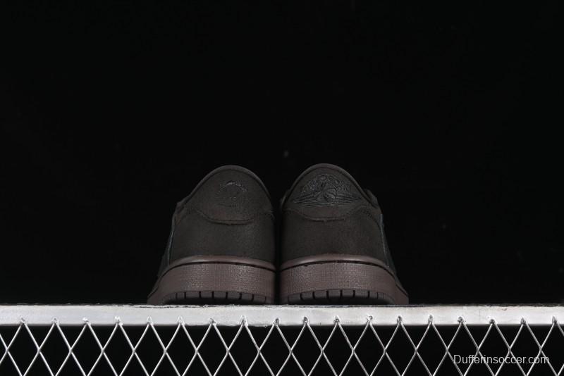 Nike Travis Scott x Air Jordan 1 Low OG AJ1 Collaboration Reverse Swoosh Sneakers - DM7866-202