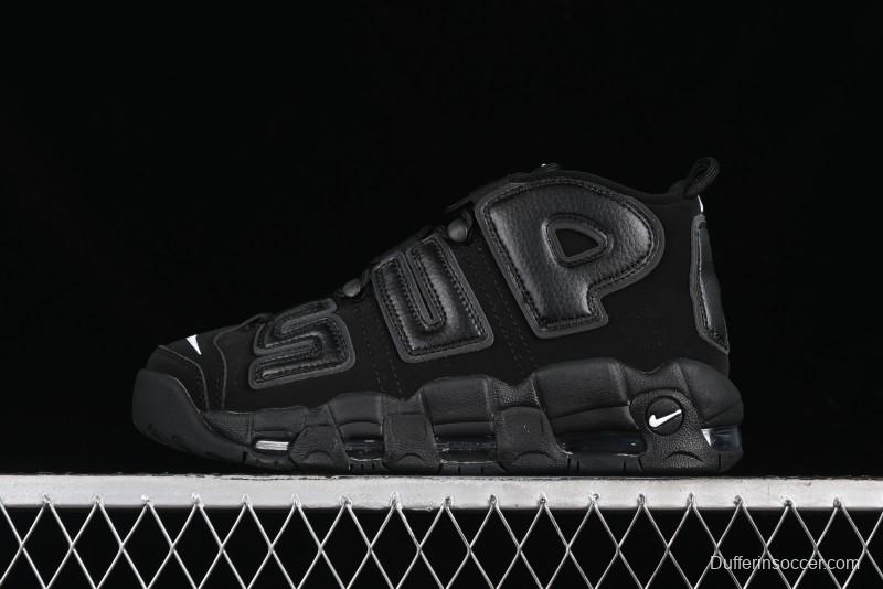 Nike Air More Uptempo 96 QS Classic High Street Casual Basketball Shoes - 902290-001