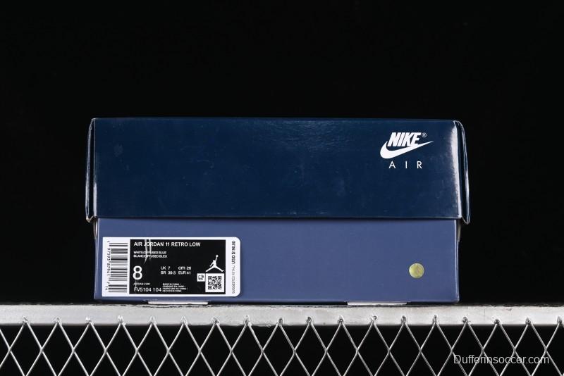 Nike Air Jordan 11 Low "Diffused Blue" Basketball Shoes - FV5104-104