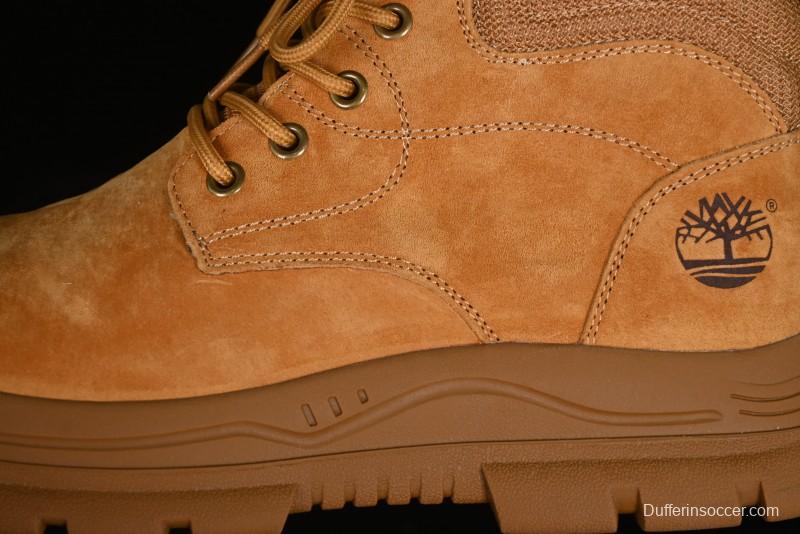 Timberland Outdoor Mid-Top Casual Martin Boots with Anti-Odor & Anti-Bacterial Insole - TB10085YELLOW