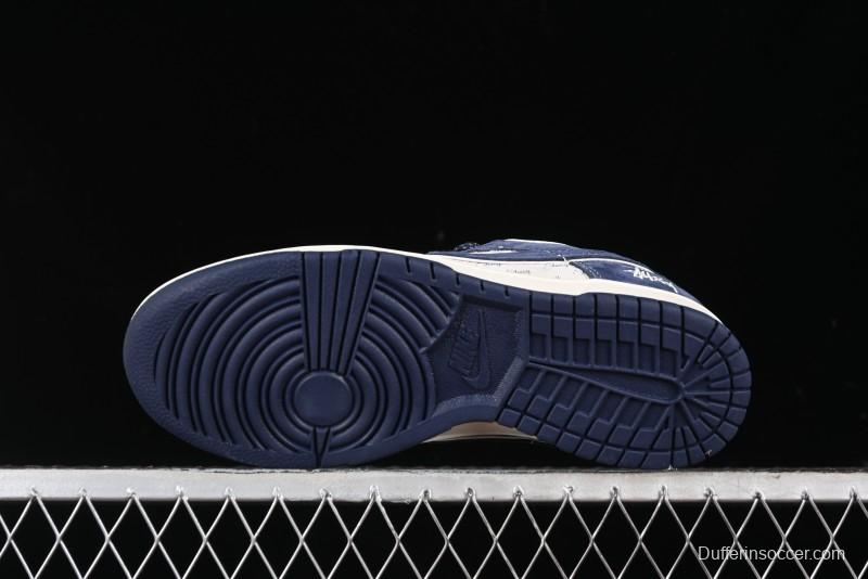 Nike SB Dunk Low Stussy Anniversary Edition Custom Premium Low-Top Skateboarding Shoes - XX2025-609