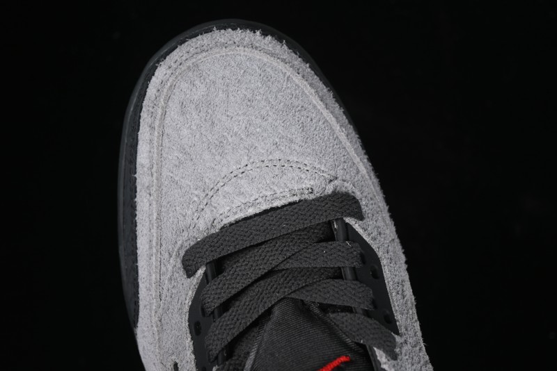 Nike Jordan Spizike Low AJ Hybrid Elements Black Grey Crack Leather Casual Sneakers - FQ1759-002