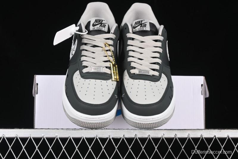 Nike Air Force 1 '07 Low "Venom Ⅱ" Marvel Series Casual Sneakers - CW6718-777