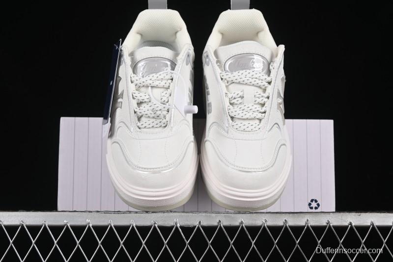 MLB Chunky Liner Jelly Lightweight Platform Sneakers with 6cm Height Increase - 3ASXCHV4N50WHS