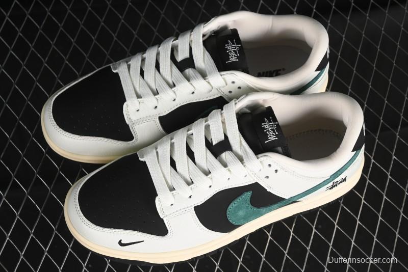 Nike SB Dunk Low Stussy Anniversary Custom Low-Top Casual Skate Shoes - XB3802-352