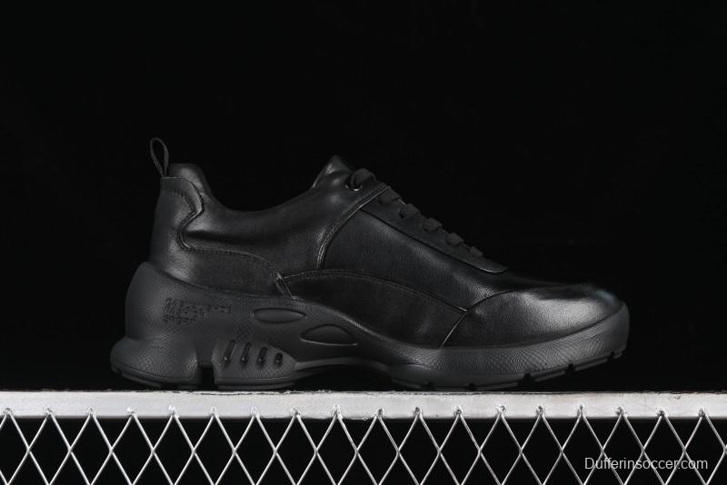 ECCO BIOM C Series Breathable Lightweight Anti-Slip Cushioned Leather Running Shoes - 88251701001