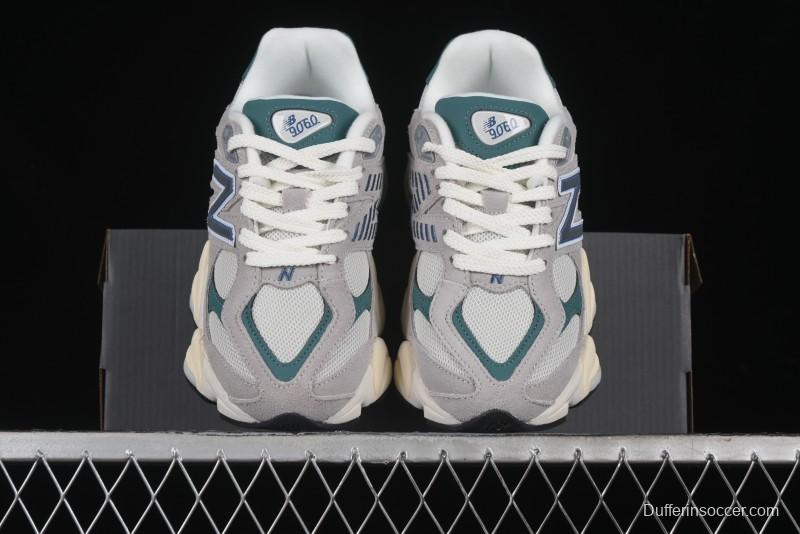 New Balance NB9060 Series Retro Casual Running Shoes with ABZORB Cushioning - U9060HMS