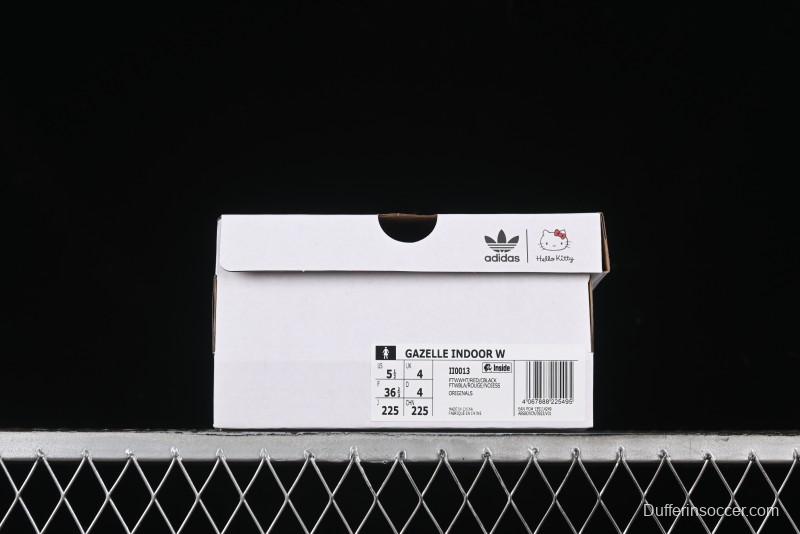 Adidas Originals Gazelle Indoor II Retro Casual Sneakers with Anti-Slip and Wear-Resistant Sole - II0013