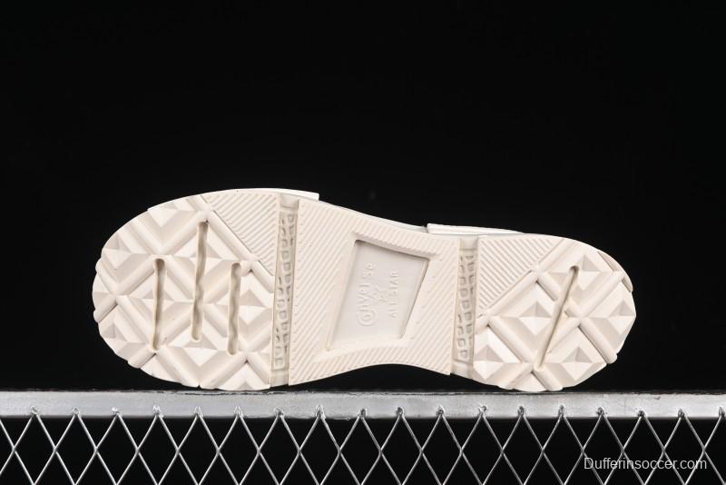 Converse Lifestyle Run Star Legacy Platform High Top Canvas Shoes with Mini Bow and Lace Trim - A10027C