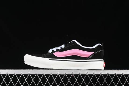 Vans Classics Knu Skool Retro Sneakers with Enlarged Toe & Thickened Tongue - VN0009QCB9P