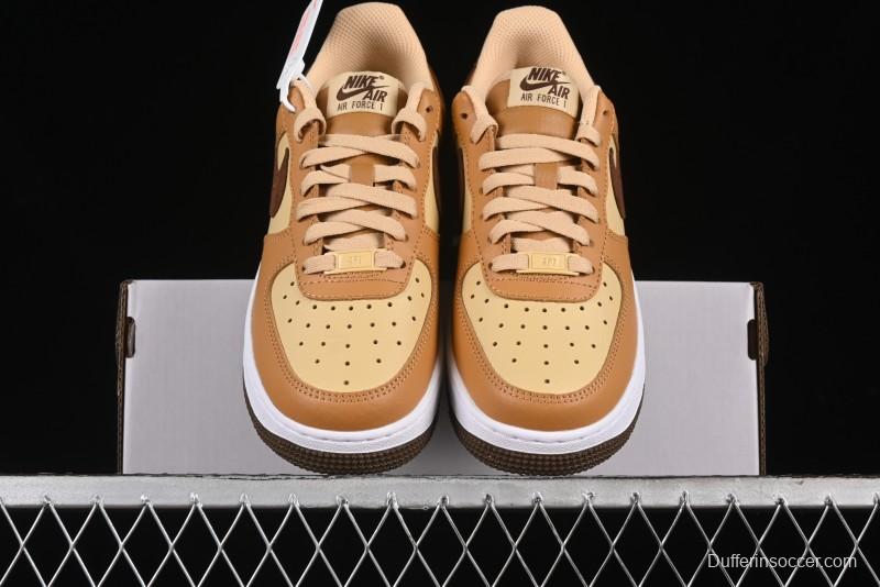 Nike Air Force 1 '07 Low Casual Sneakers with Full-Length Air Cushion - HQ3905-200