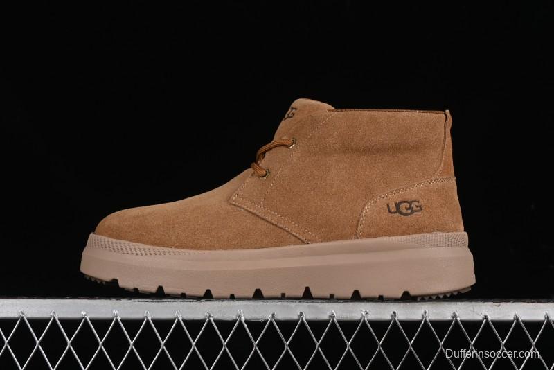 UGG Burleigh Chukka Comfortable Flat Lace-Up Round Toe Fashion Casual Boots - 1151773