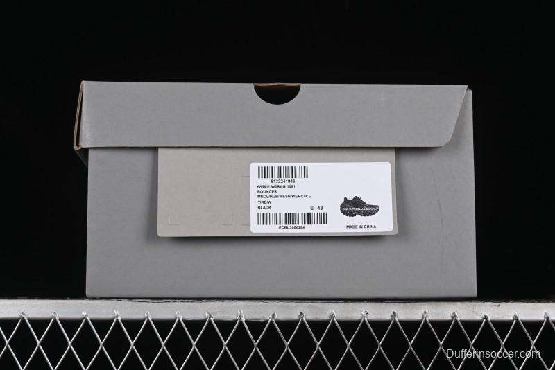 Balenciaga Defender Rubber Platform Sneakers Low-Top Combat Outdoor Shoes with Studded Design and Exaggerated Tire Tread Sole - W2RAG1081