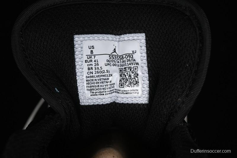 Nike Air Jordan 1 Low "Medium Olive" Casual Sneakers - 553558-092