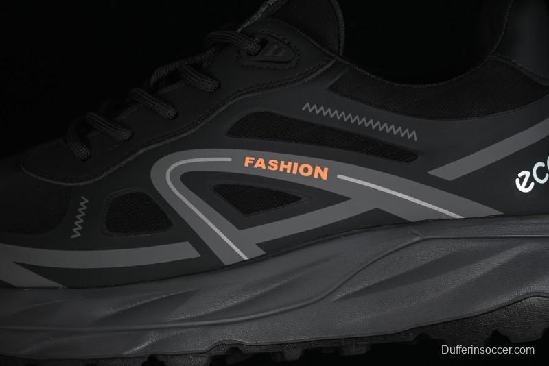 ECCO Drive Series Versatile Durable Running Shoes with Thick Sole Heightening Dad Shoes - 63193301001