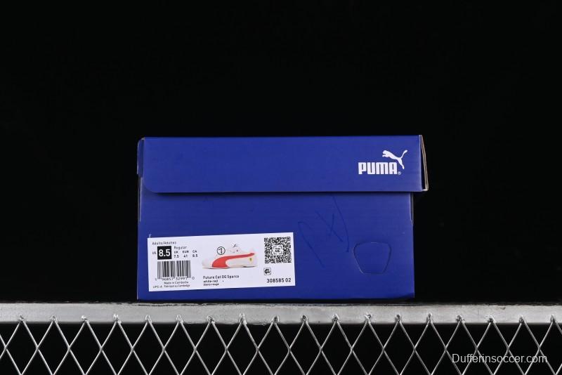 Puma Sparco Future Round Toe Lace-Up Leather Fabric Low-Top Lifestyle Casual Shoes - 308585-02