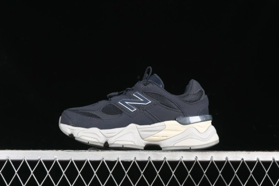 New Balance 9060 Series Kids Hook and Loop Sneakers - PV9060NV