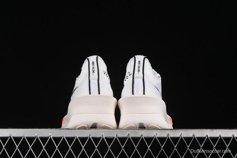 Nike Zoom VaporFly Next 3 Prototype Super Marathon Running Shoes with Dual Air Zoom and Full-Length Carbon Fiber Plate - FD8356-100