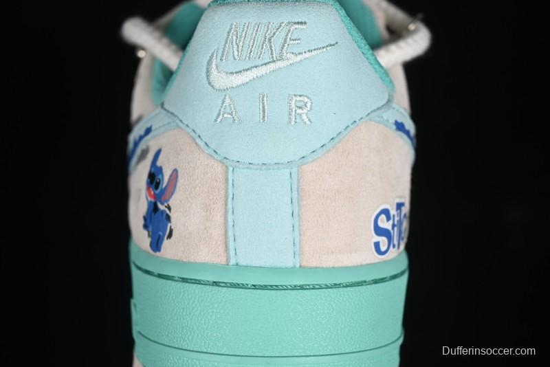 Nike Air Force 1 '07 Low x Stitch Casual Lace-Up Sneakers - DZ1328-222