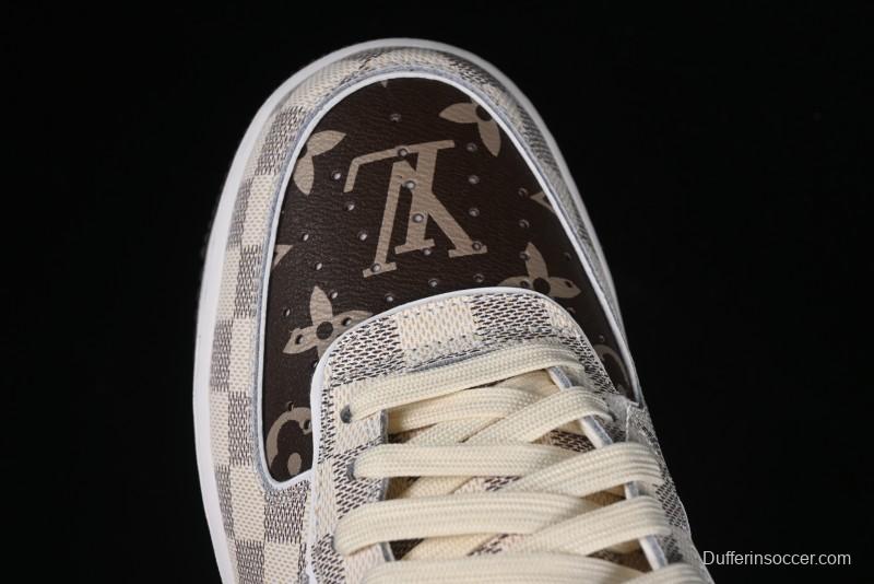 Nike Air Force 1 '07 Low Louis Vuitton Collaboration Casual Sneakers - LD4631-202