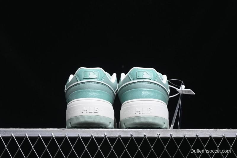 New York Yankees MLB Chunky Liner Wide Saffiano Platform Casual Sneakers - 3ASXCWN4N07MTM