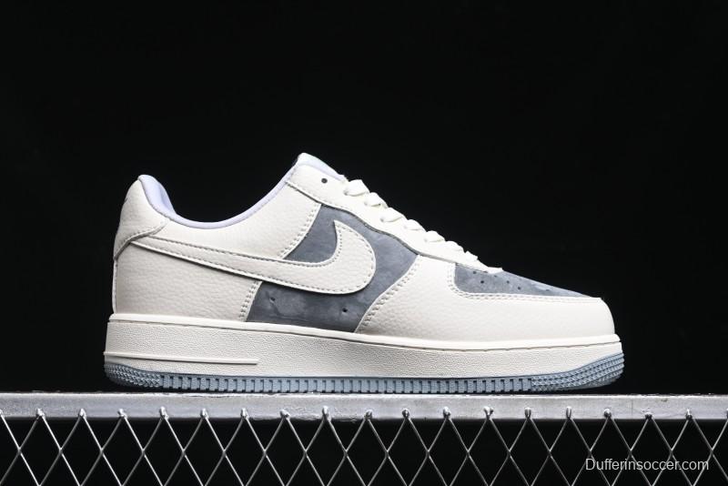 Nike Air Force 1 '07 Low The North Face Collaboration - Beige Grey Sole Low-Top Casual Sneakers - DF0188-014