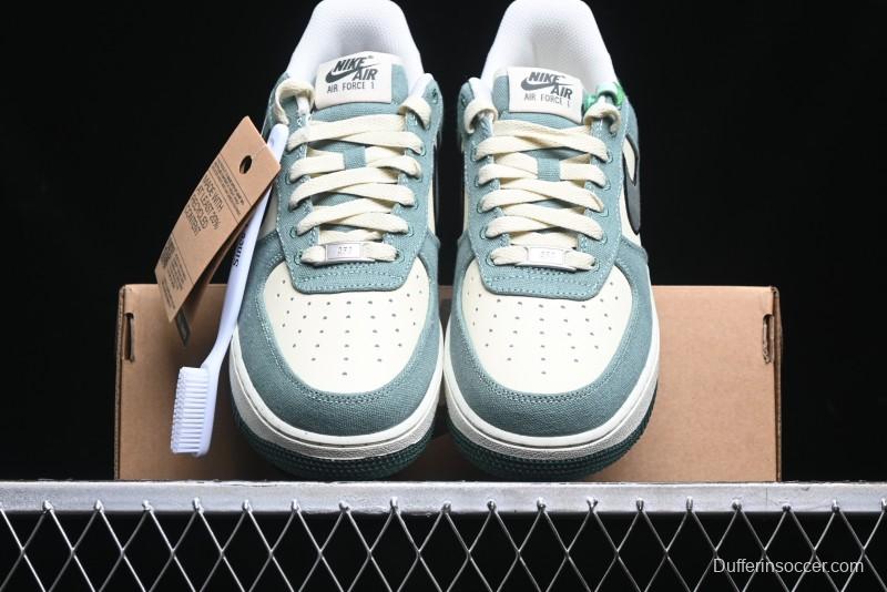 Nike Air Force 1 '07 Low Casual Sneakers with Full-Length Air Cushion - FN4731-100