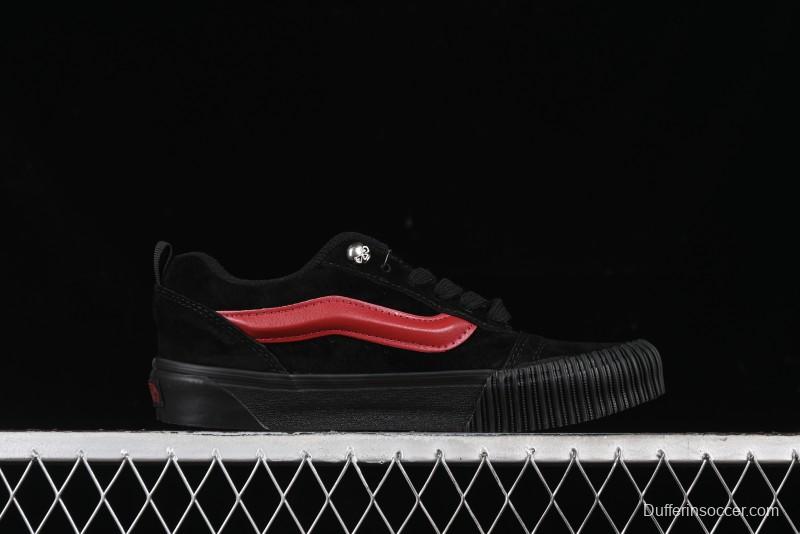 Vans Knu Skool Low Top Retro Casual Vulcanized Slip-On Shoes - VN0009QCSWE