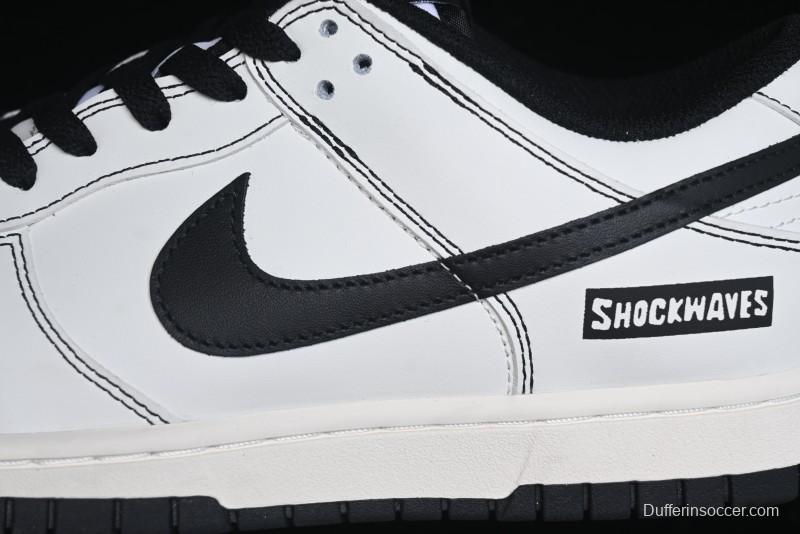 Nike Dunk Low Retro Panda Oxidized Vintage High Street Casual Sneakers - DD1391-100