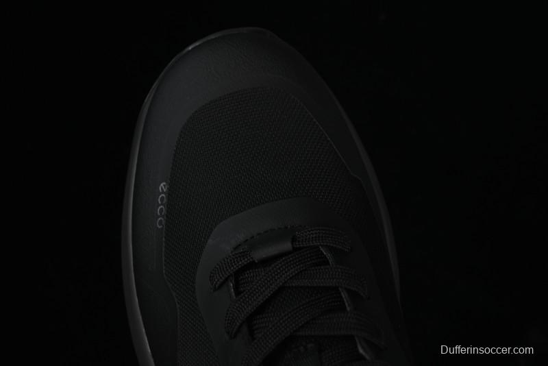 ECCO DRIVE Series Outdoor Waterproof Breathable Slip-Resistant Retro Fashion Patchwork Hiking Shoes - 88259401001