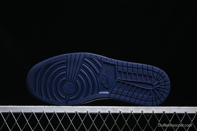 Nike Air Jordan 1 Low OG "Howard University" Casual Sneakers - HQ2993-100