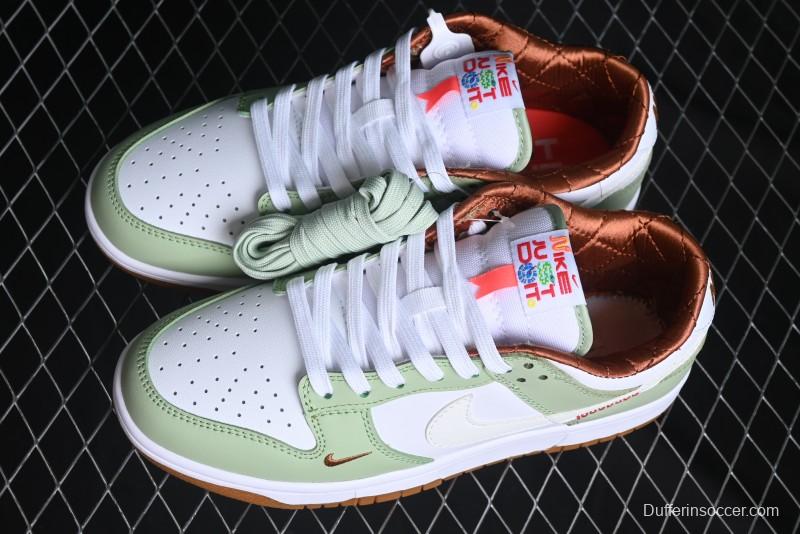 Nike Dunk Low Year of the Snake Themed Low-Top Casual Sneakers - HV6001-101