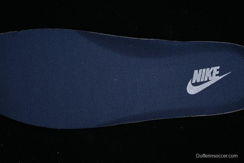 Nike Air Force 1 '07 Low Stussy Collaboration - Grey Blue Suede Low-Top Casual Sneakers - SJ6698-007