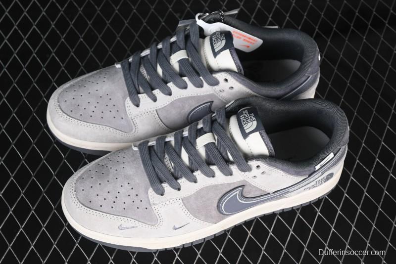 Nike SB Dunk Low The North Face Series - Anniversary Custom Edition Low-Top Casual Skate Shoes - DM6868-004