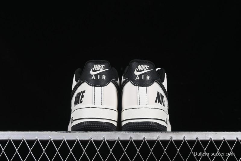 Nike Air Force 1 '07 Low Collaboration Sneakers with Black Stitch Dual-Color Sole - CH6336-515