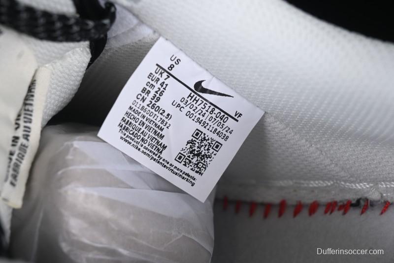 Nike Air Force 1 '07 Low Stussy Collaboration Beige Black Floral Swoosh Casual Sneakers - HH7518-040