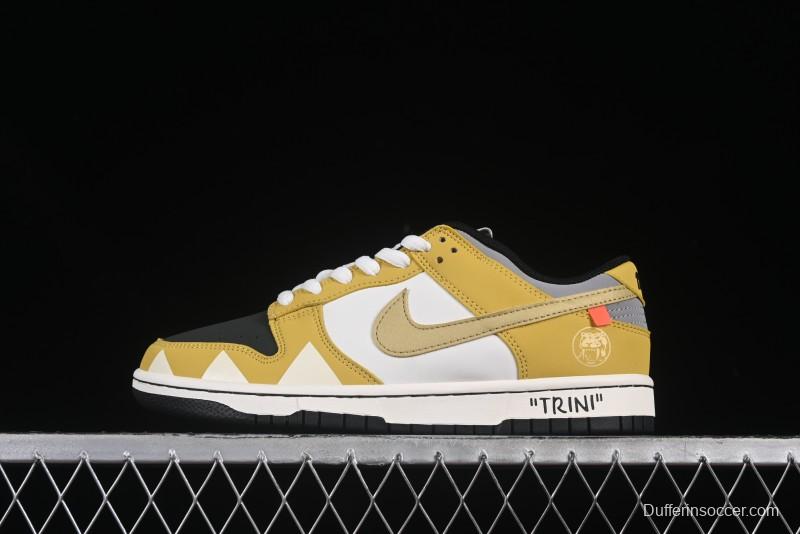 Nike SB Dunk Low Power Rangers Sabertooth Colorway Anniversary Custom Low-Top Casual Skate Shoes - ZZ1998-005