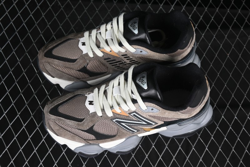 New Balance NB9060 Series Retro Casual Running Shoes with ABZORB Cushioning - U9060FMB
