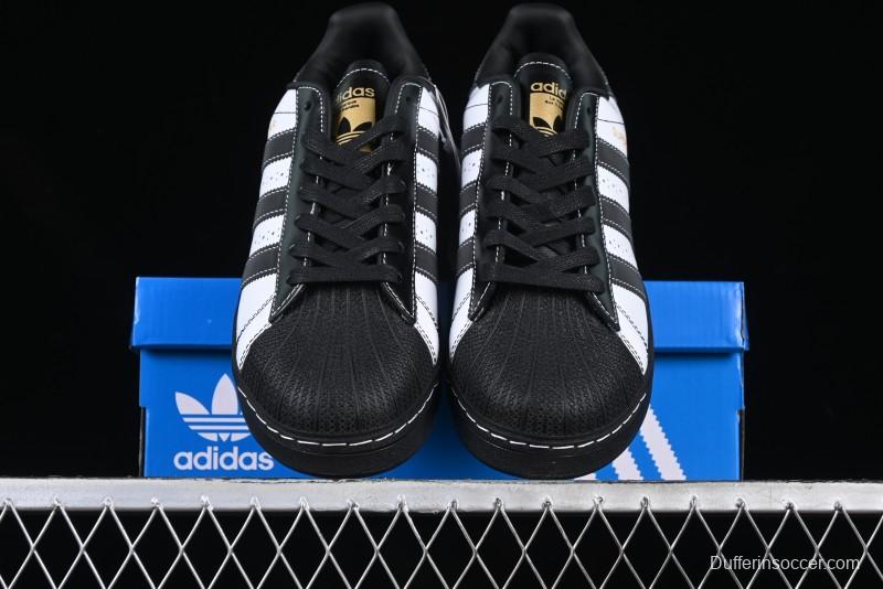 Adidas Originals Superstar XLG Casual Sneakers with Shell Toe and Thick Sole - IE8409