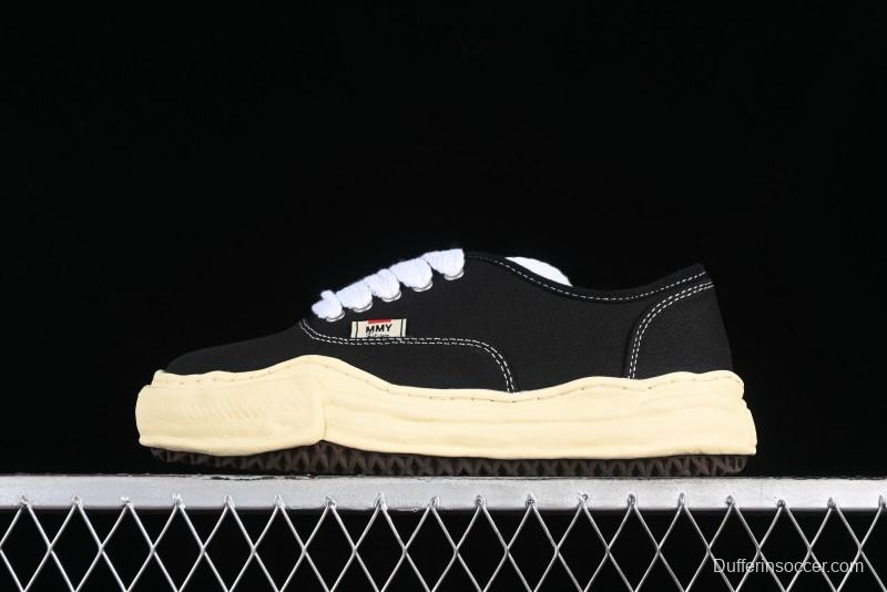 Wayne Original Sole Leather Low Sneaker with Deconstructed Ice Cream Sole - W.E5