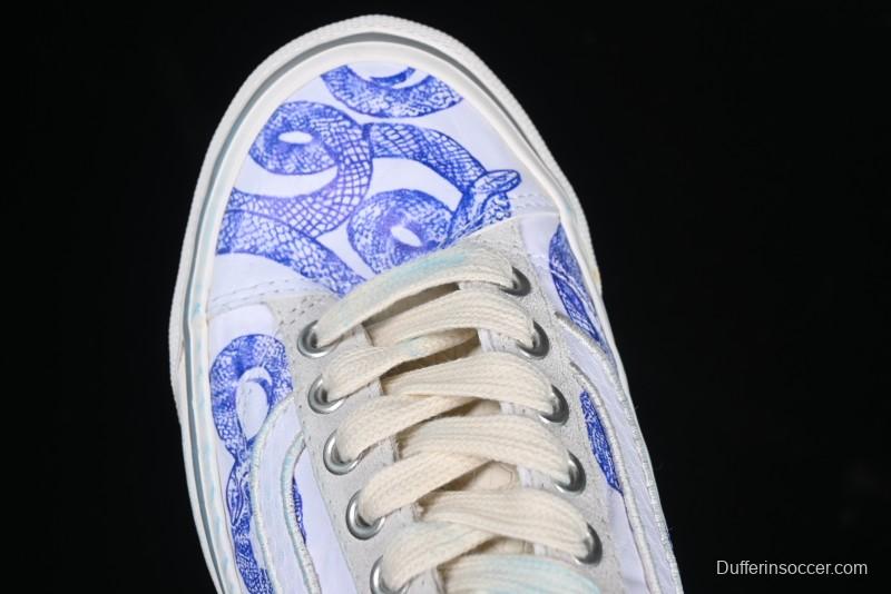 Vans Old Skool Year of the Snake Limited Edition Low-Top Casual Skate Shoes - VN000D57CDA