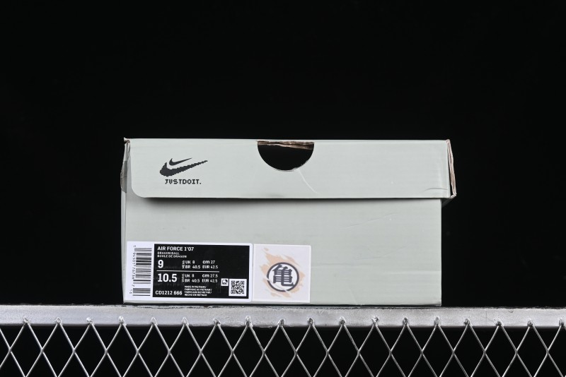 Nike Air Force 1'07 Low "Kakarot" Dragon Ball Z Custom Casual Sneakers for Autumn Winter - CD1212-666