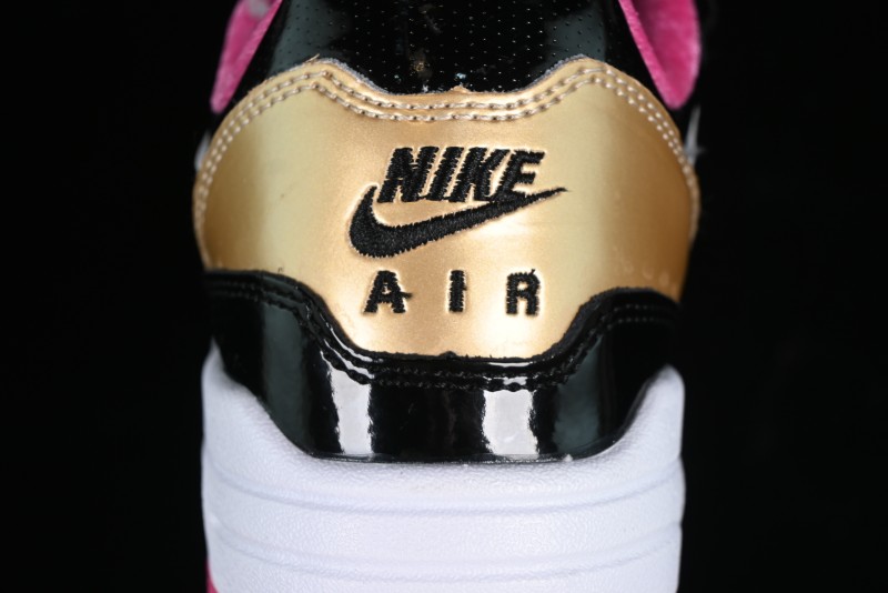 Nike Air Max 1 Premium Retro Running Shoes with Half-Sole Air Cushion - HJ3966-100