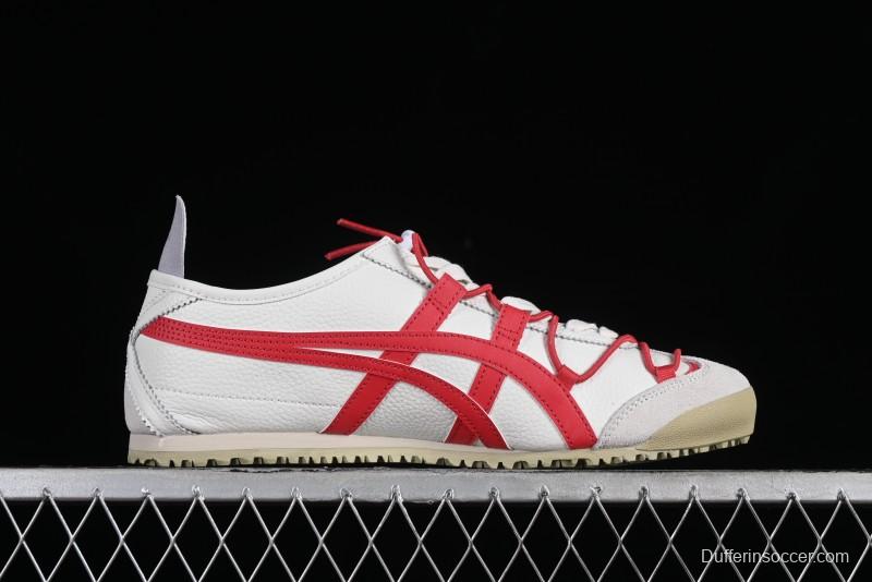 OnitsukaTiger Mexico 66 Low-Top Lace-Up Casual Running Shoes - 1183C216-100